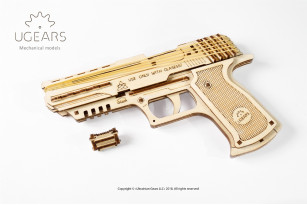Ugears Wolf-01 Handfeuerwaffe – mechanische Modell